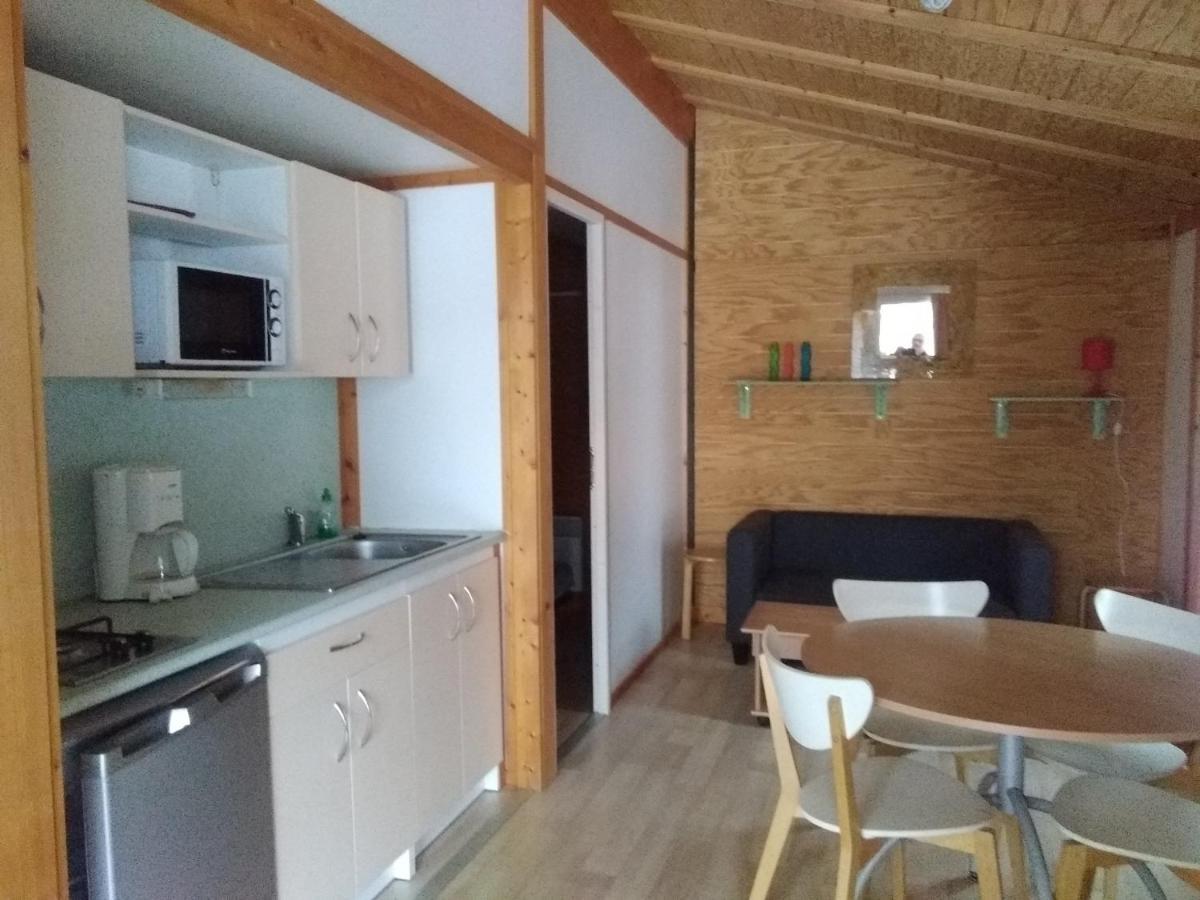 Chalet Du Camping La Porte St Martin Saint-Martin-en-Vercors Buitenkant foto